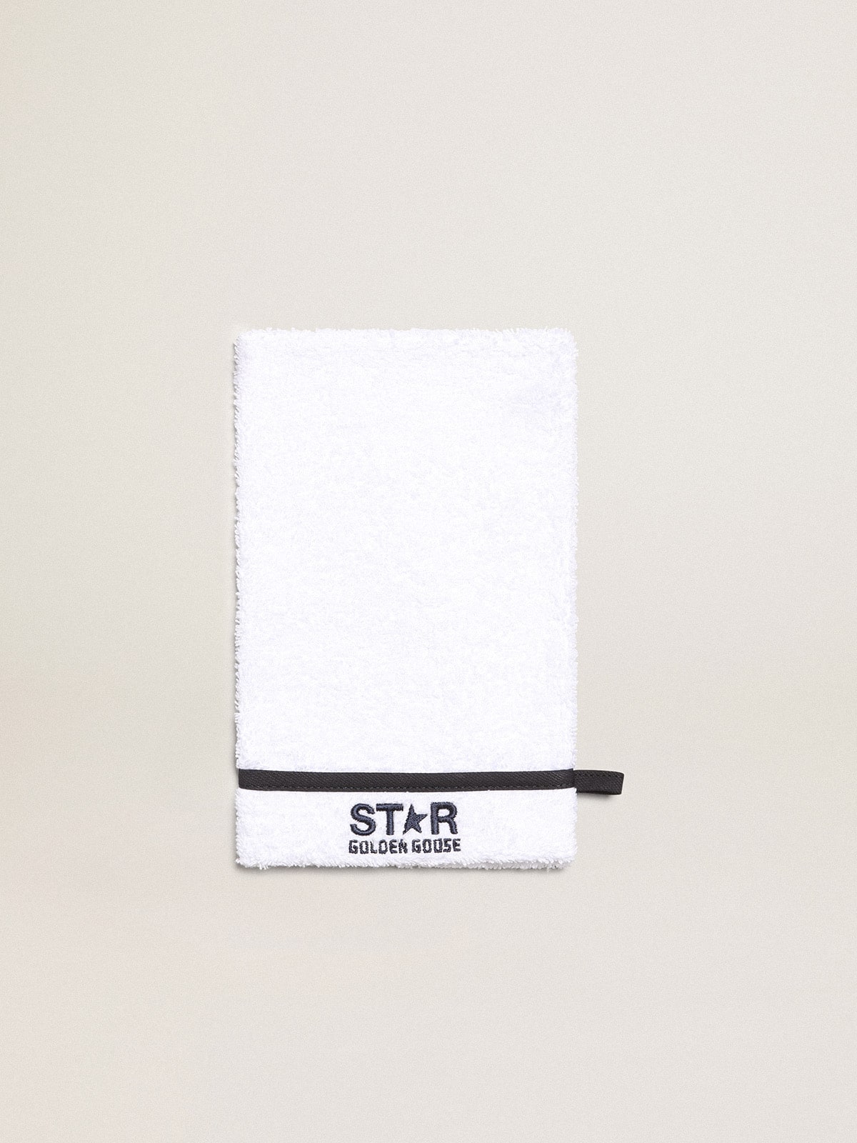 Gift set in white with blue logo