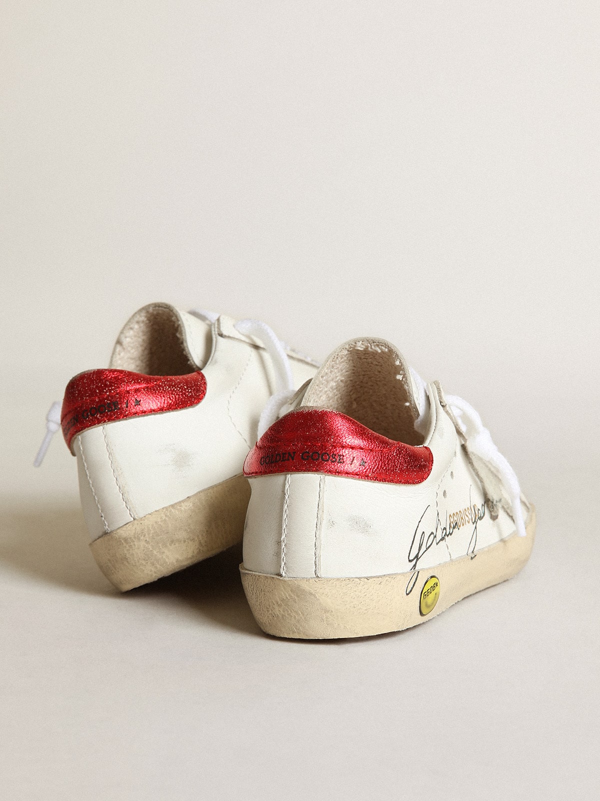 Junior Super-Star with gray star and red heel tab