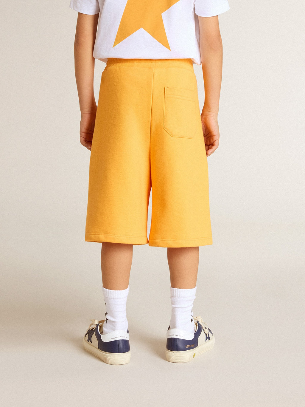 Boys' mustard yellow shorts