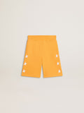 Boys' mustard yellow shorts