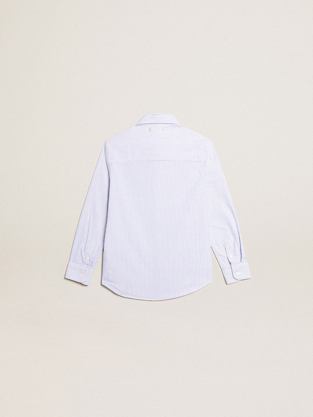 Boys’ shirt with light blue stripes