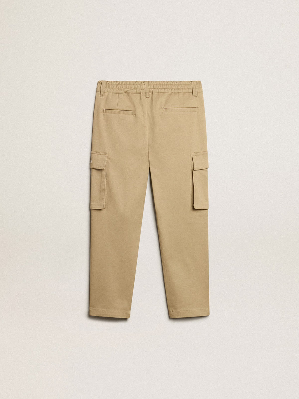 Boys’ sand-colored cargo pants