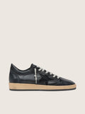 Men’s Ball Star in black nappa with suede star and nappa heel tab