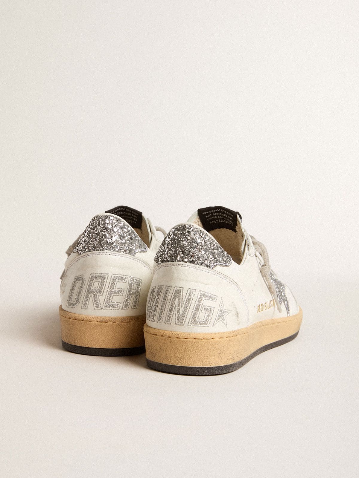 Men’s Ball Star Wishes in nappa leather with glitter star and heel tab