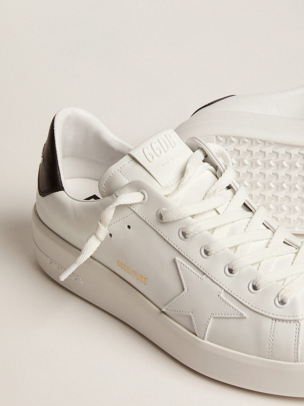 Men's Purestar with leather star and black leather heel tab