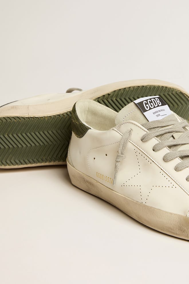 Men’s Bio-based Super-Star with perforated star and green heel tab
