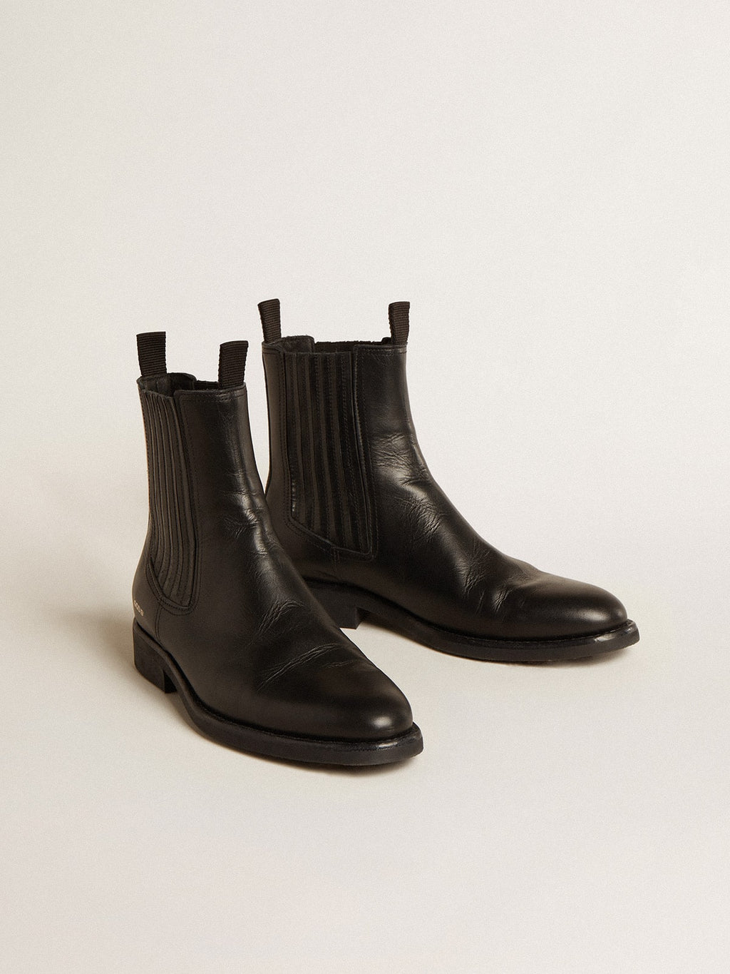 Men’s Chelsea boots in black leather