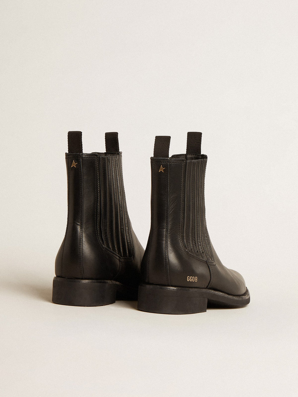 Men’s Chelsea boots in black leather