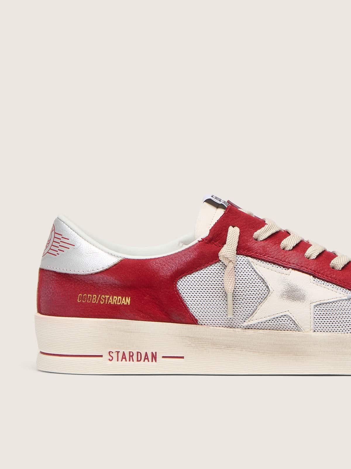 Men's Stardan LTD in mesh and nubuck with nappa star and leather heel tab