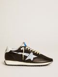 Men’s Marathon with black nylon upper and white star