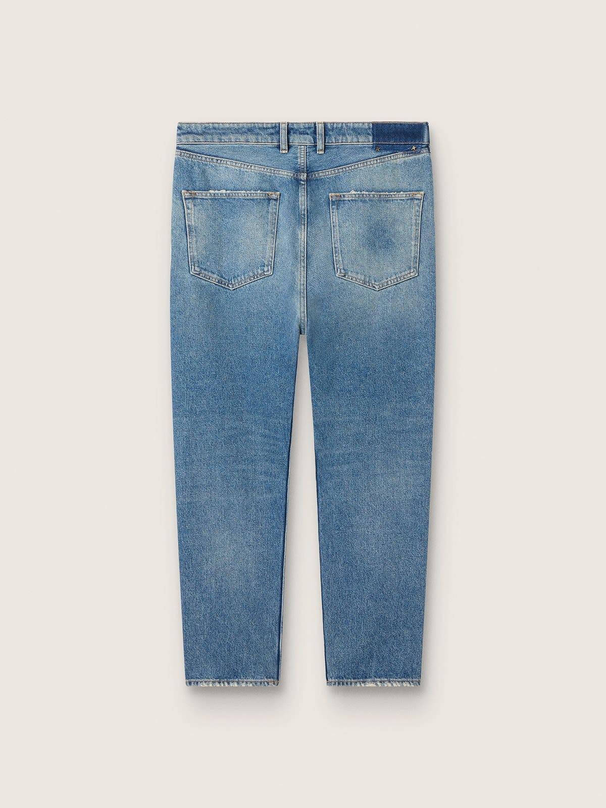 Men's slim fit jeans with medium wash