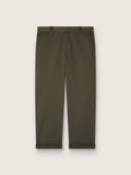Military-green Golden Collection chinos