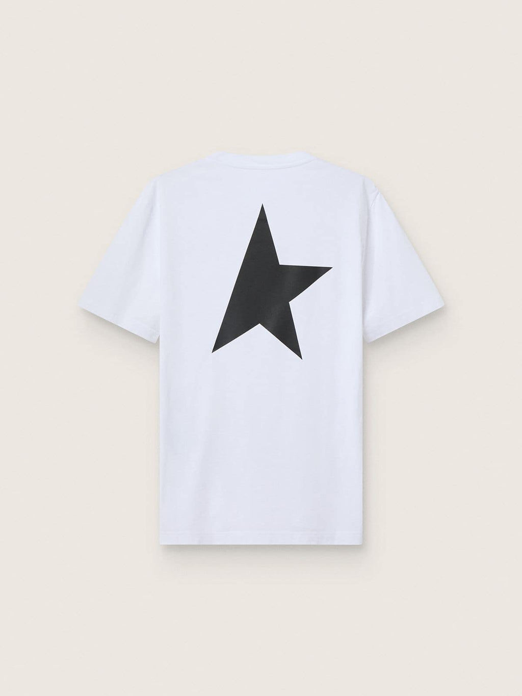 White Star Collection T-shirt with contrasting black logo and star