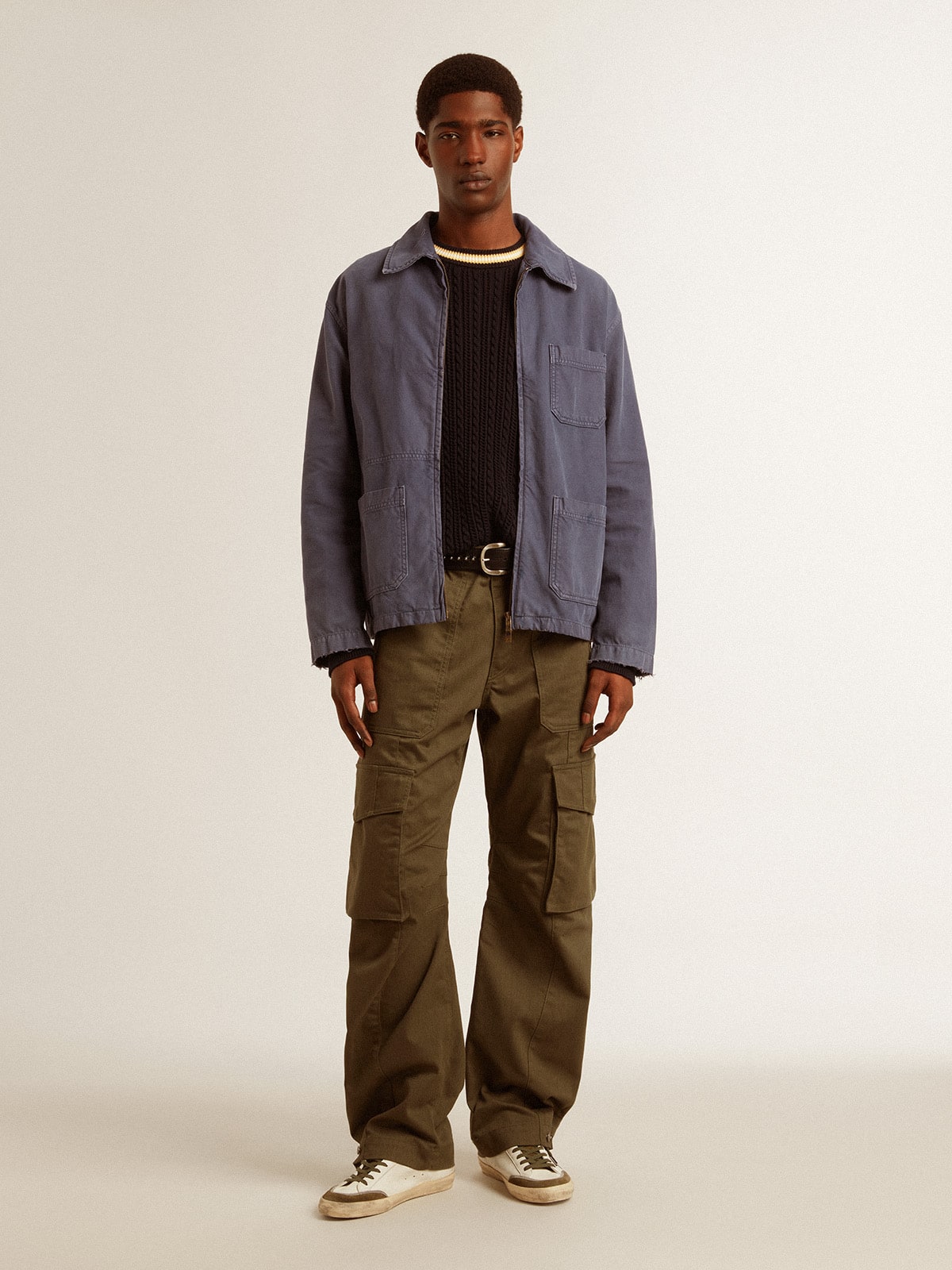 Olive green cargo pants