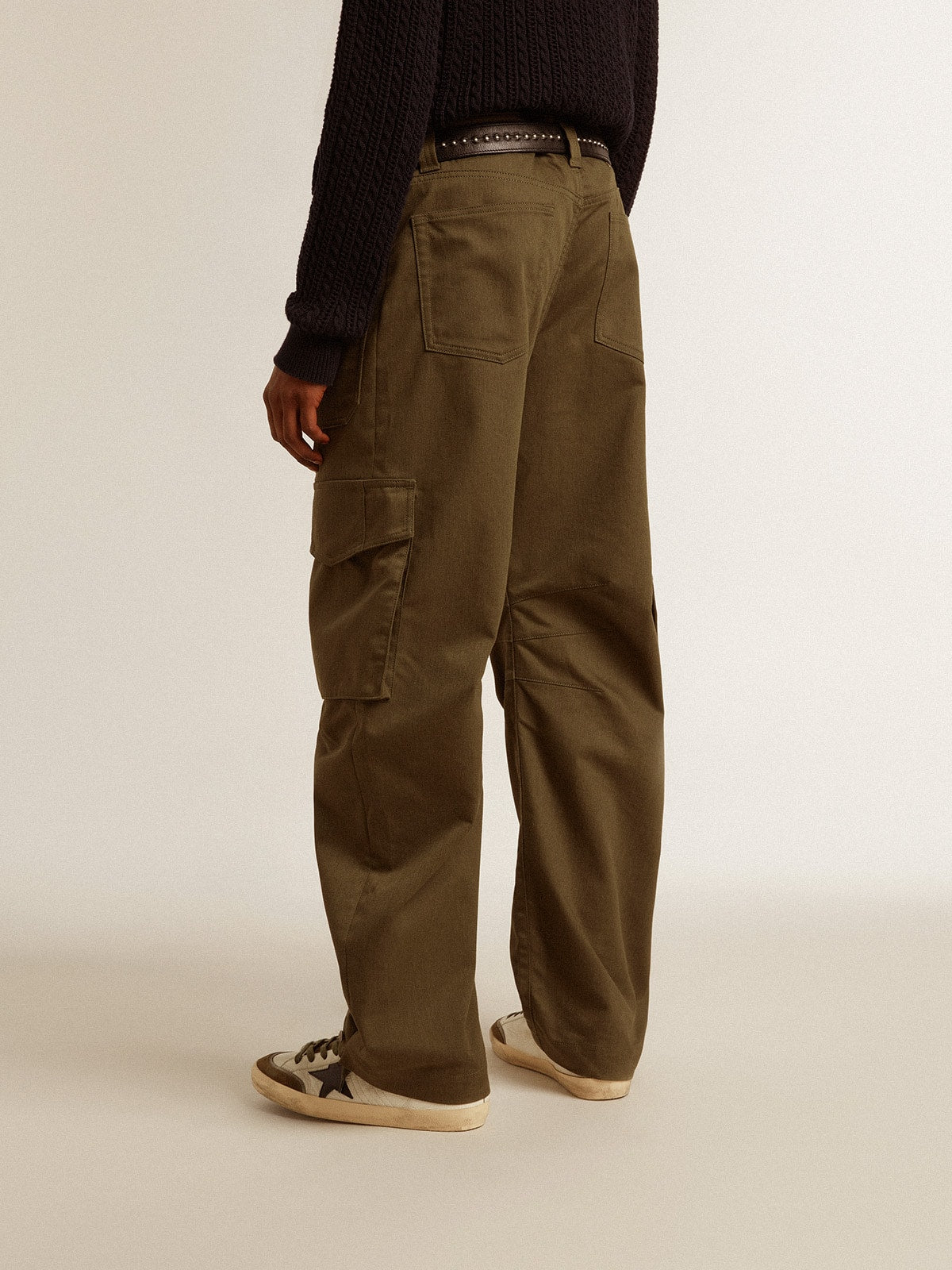 Olive green cargo pants