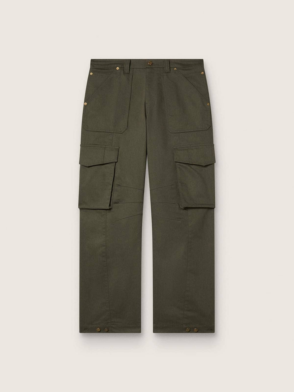 Olive green cargo pants