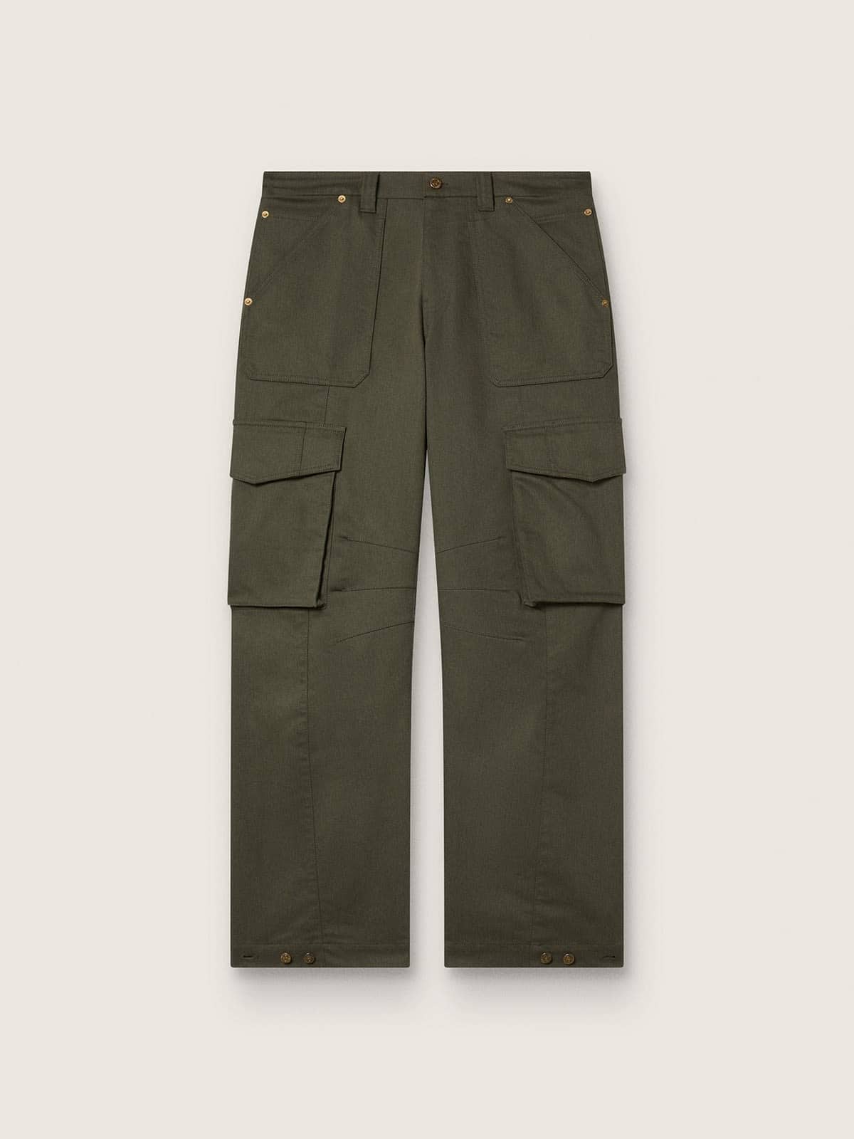 Olive green cargo pants