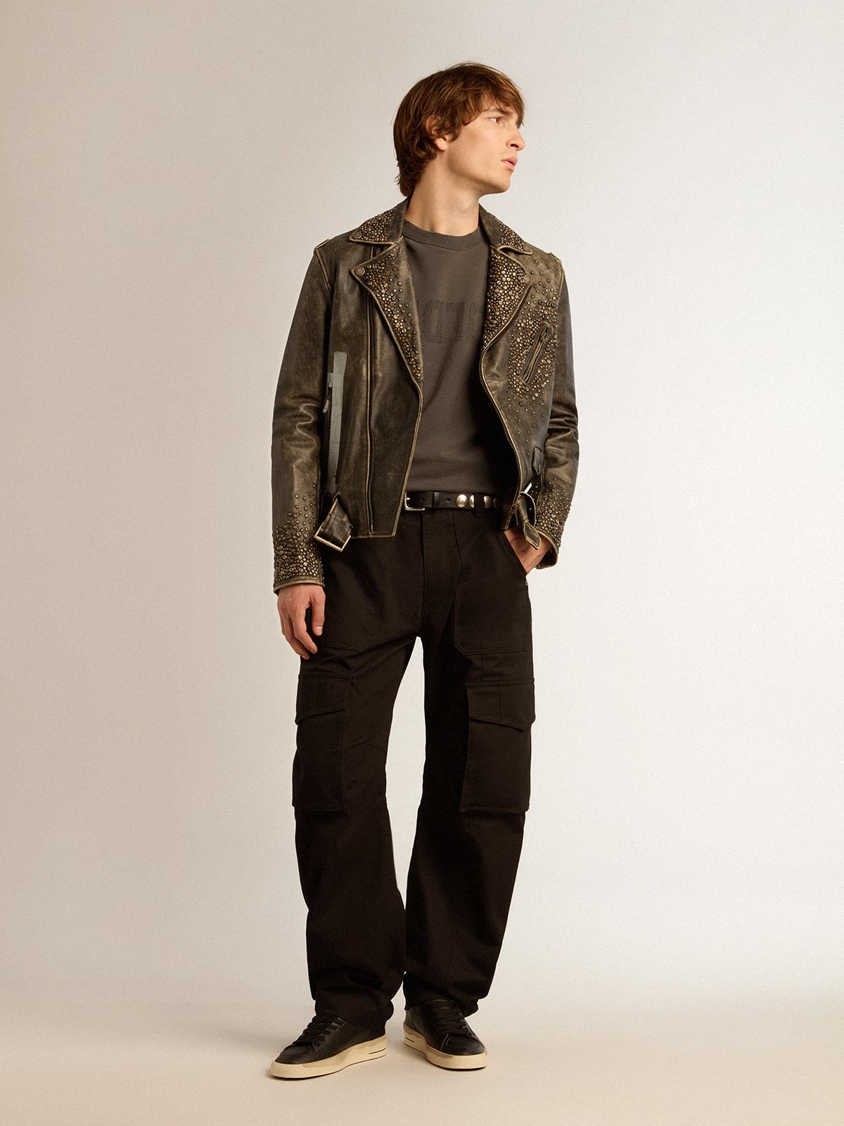 Black cargo pants