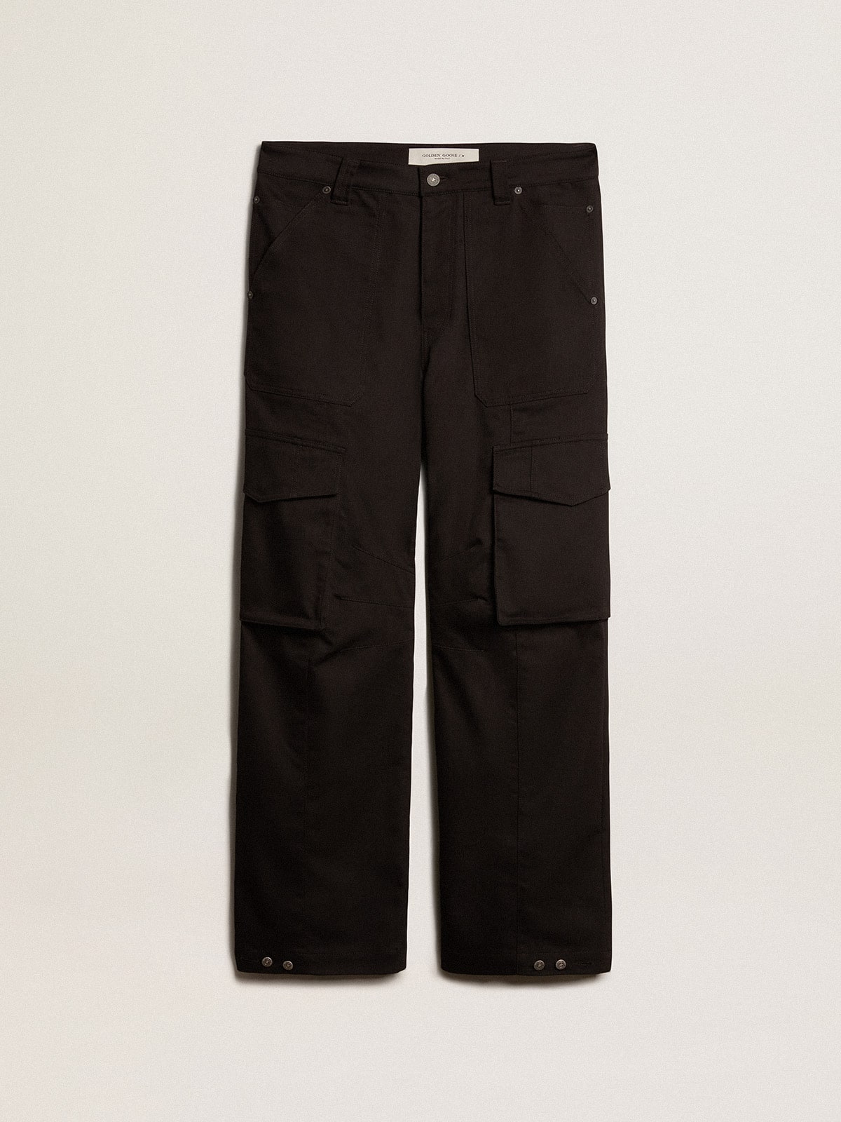 Black cargo pants