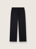 Men’s joggers in black wool