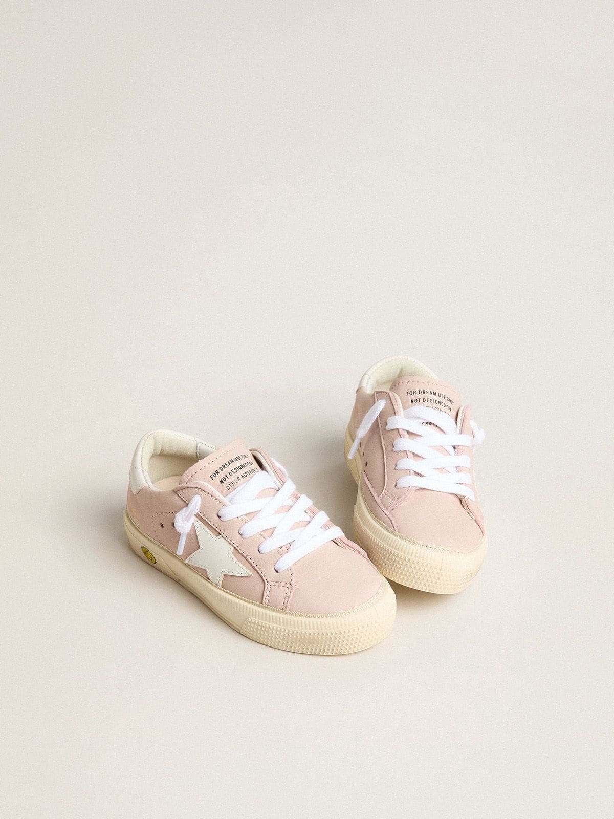 Pink May Teen with white leather star