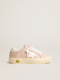 Pink May Teen with white leather star