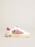 Teen May with red leather star and heel tab