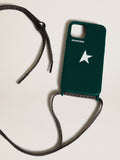 Cover for iPhone 12 and 12 Pro green with logo