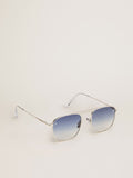 Sunframe Roger aviator model with silver frame