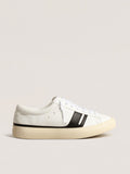 Yatay Model 1B sustainable sneakers with white bio-based upper and black Y