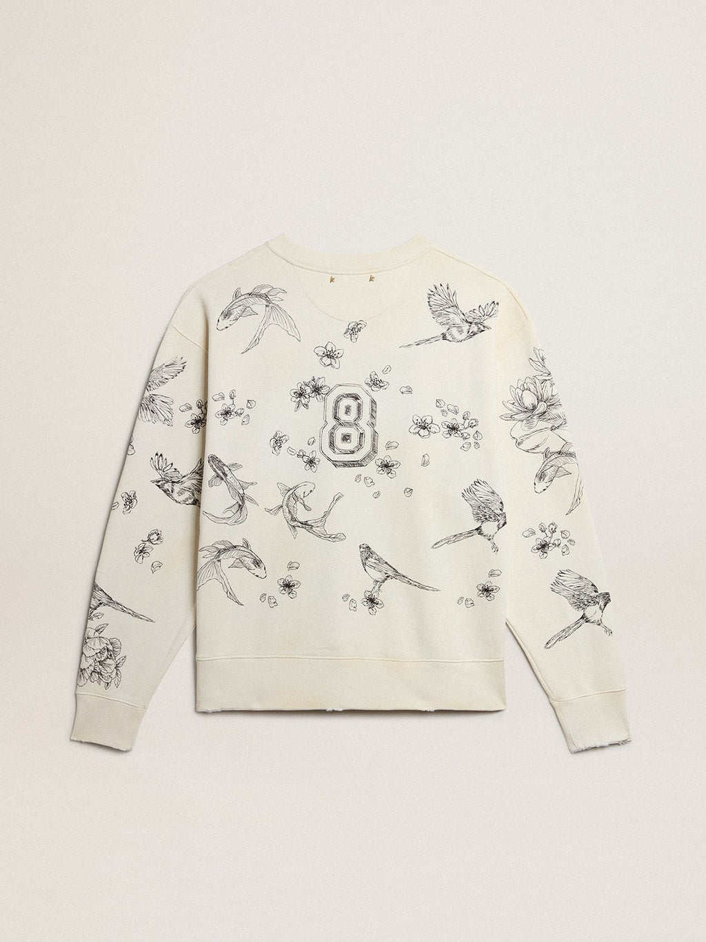 Aged white CNY sweatshirt