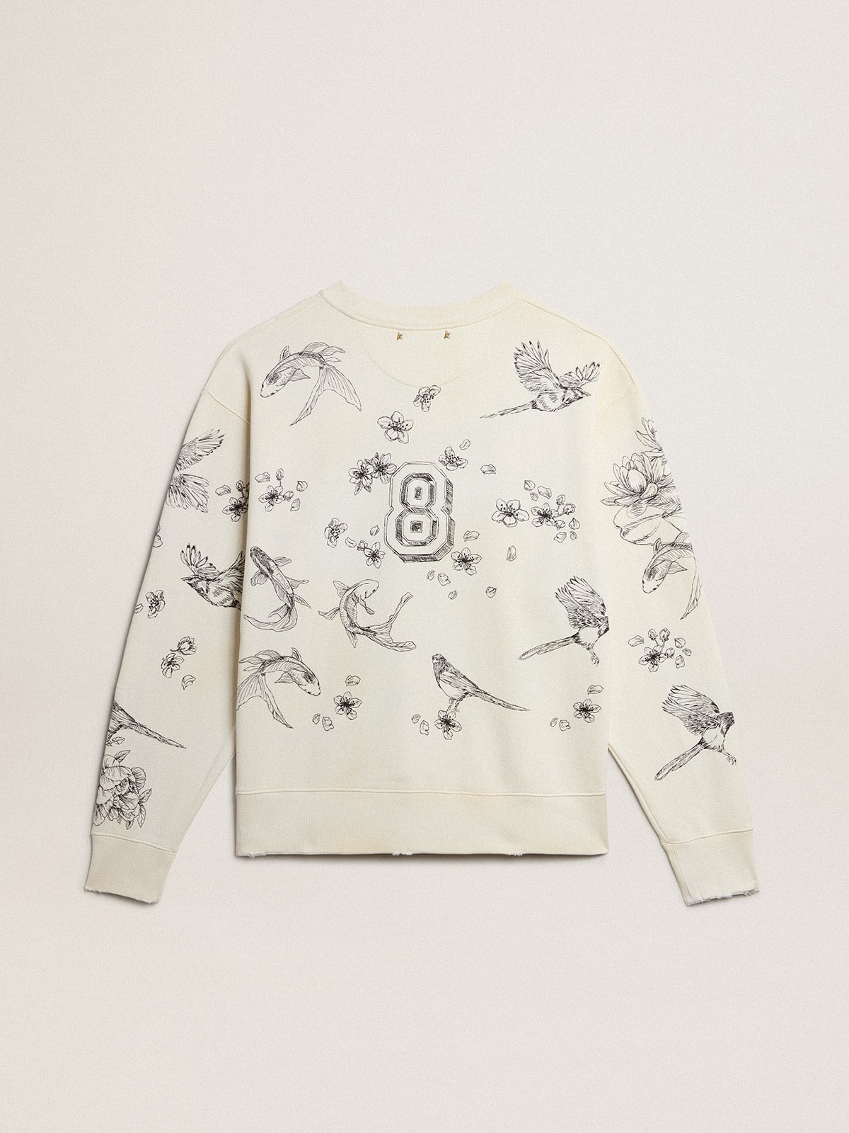 Aged white CNY sweatshirt