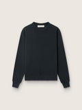 Sweatshirt in washed black with reverse logo on the back - Jersey Capsule