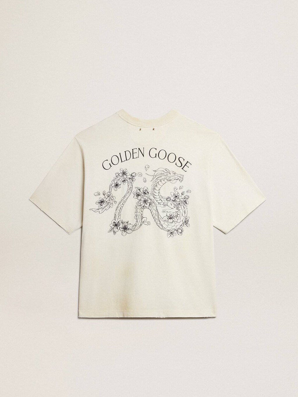 Aged white CNY T-shirt