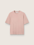 Powder-pink T-shirt with reverse logo on the back - Jersey Capsule
