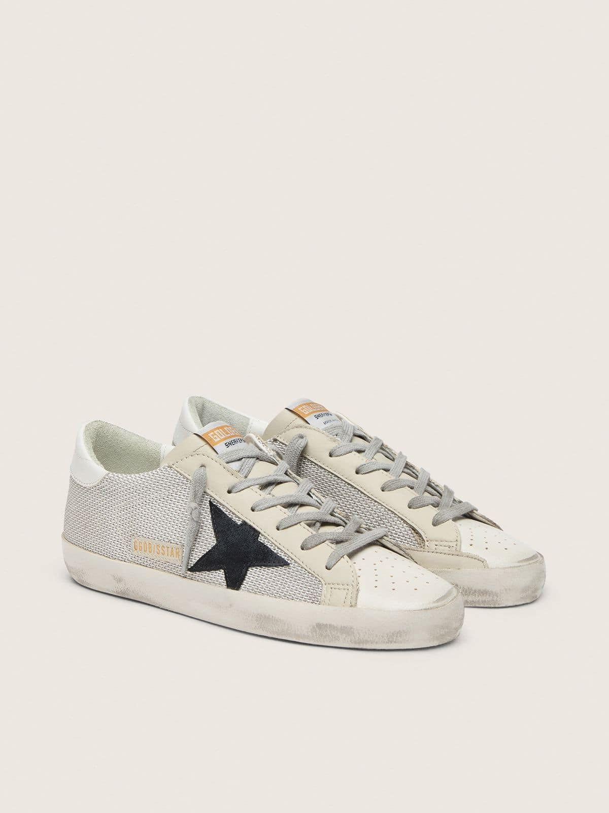 Women's Super-Star in leather
