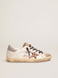 Women's Super-Star LTD with leopard print and Swarovski crystal star