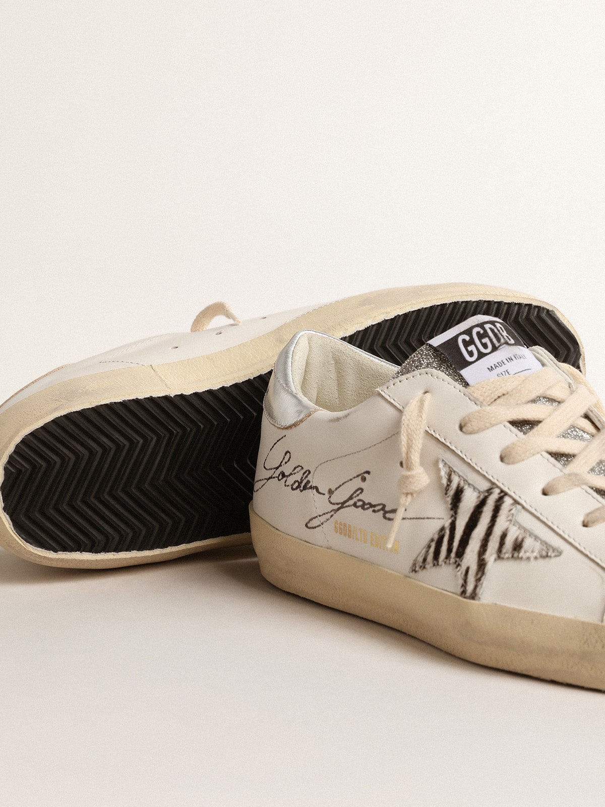 Super-Star LTD with silver Swarovski crystal tongue
