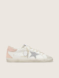 Women’s Super-Star in leather with Swarovski crystal star and heel tab