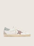 Women's Super-Star LTD with multicolor glitter star and suede heel tab