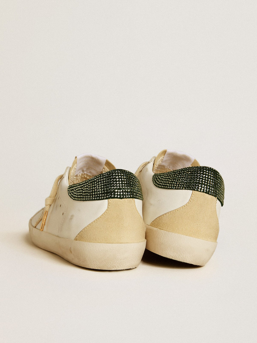 Women’s Super-Star LTD with leather star and Swarovski crystal heel tab