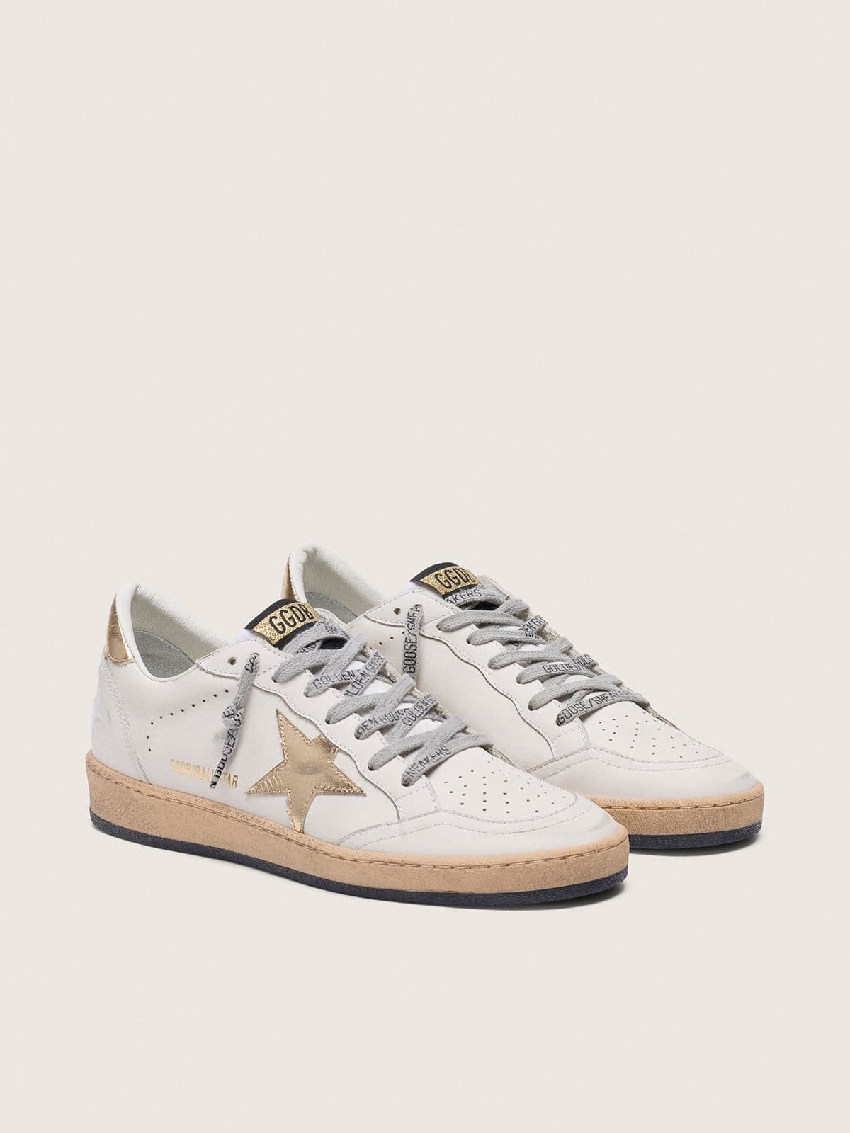 Women's Ball Star with gold star and heel tab