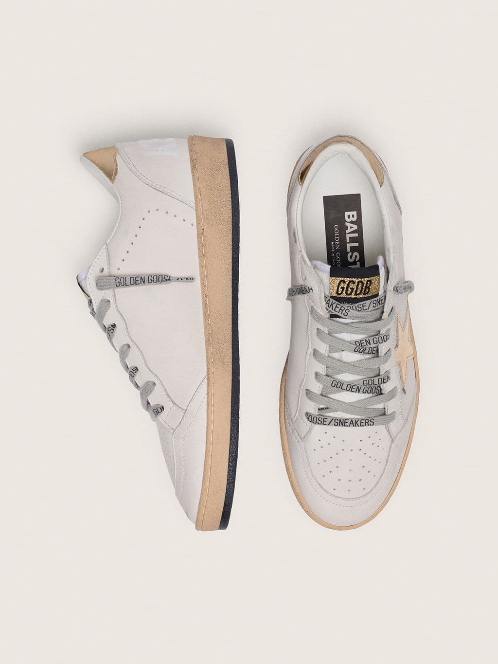 Women's Ball Star with gold star and heel tab