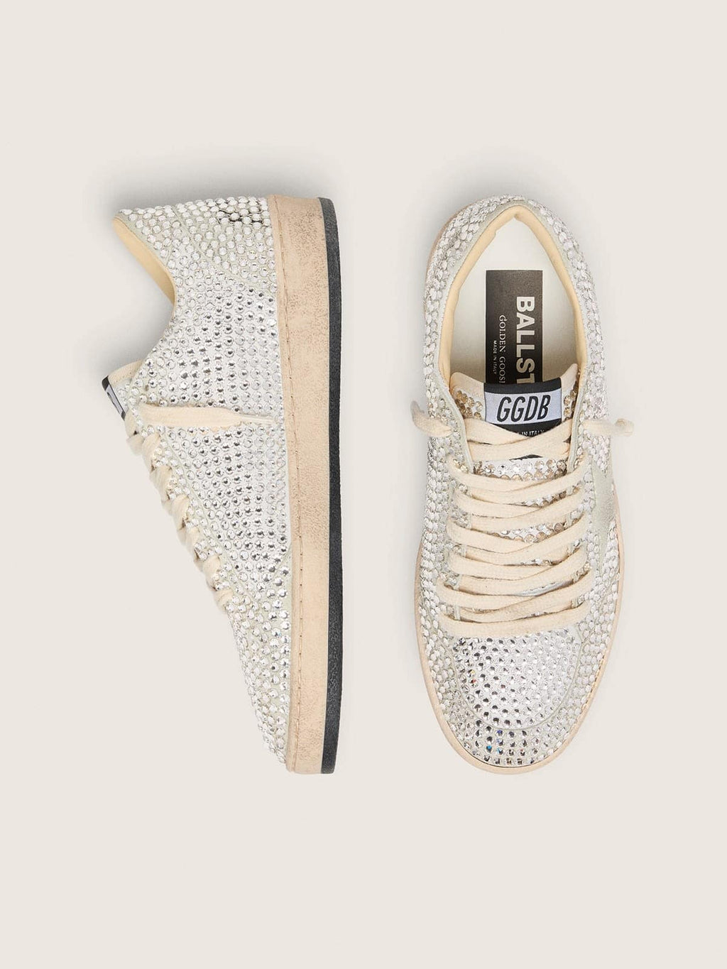 Women’s Ball Star LTD with Swarovski crystals and gray suede star