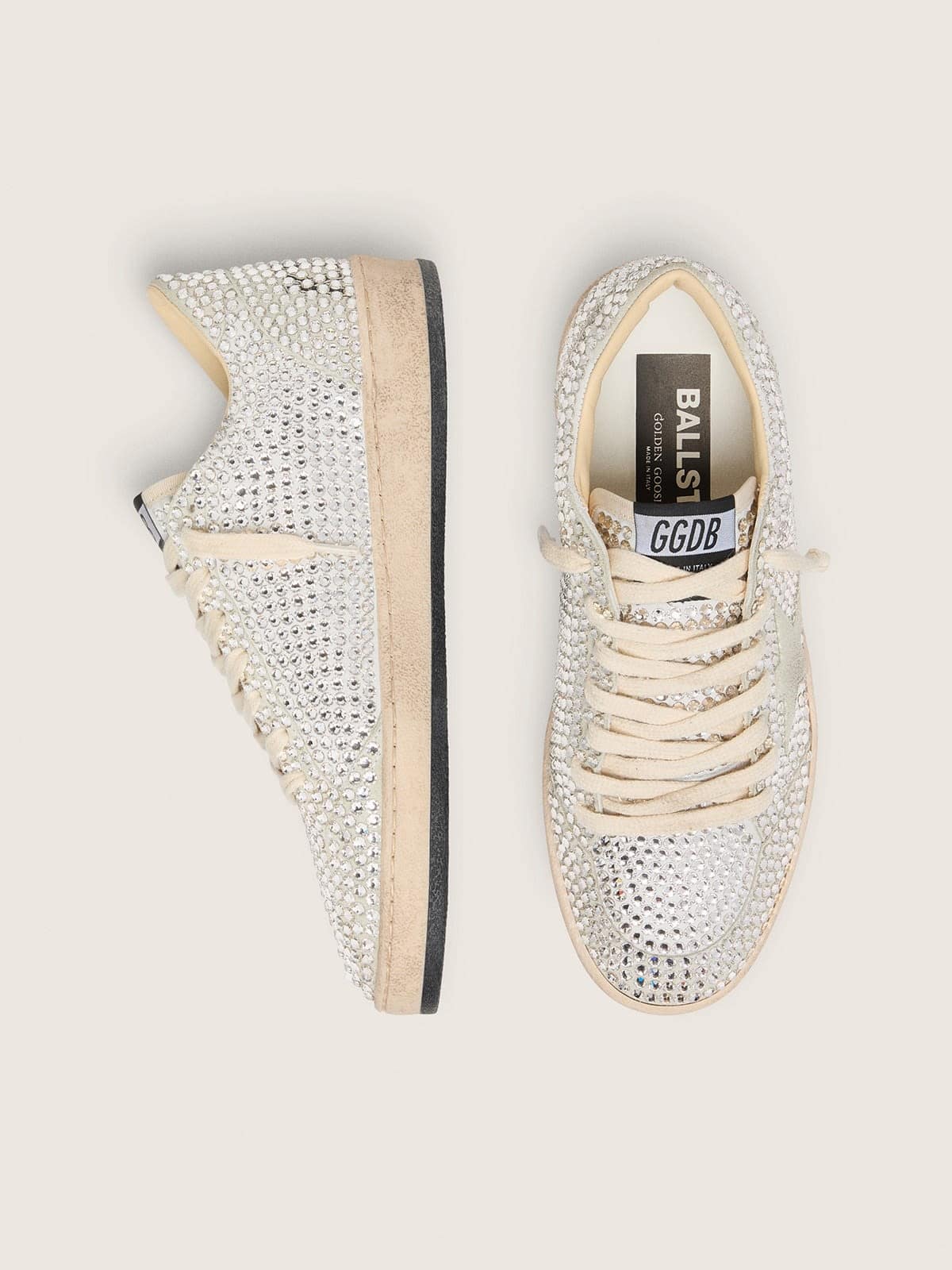 Women’s Ball Star LTD with Swarovski crystals and gray suede star