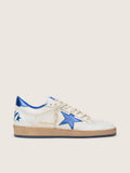Women’s Ball Star Wishes in white nappa leather with bright blue star and heel tab