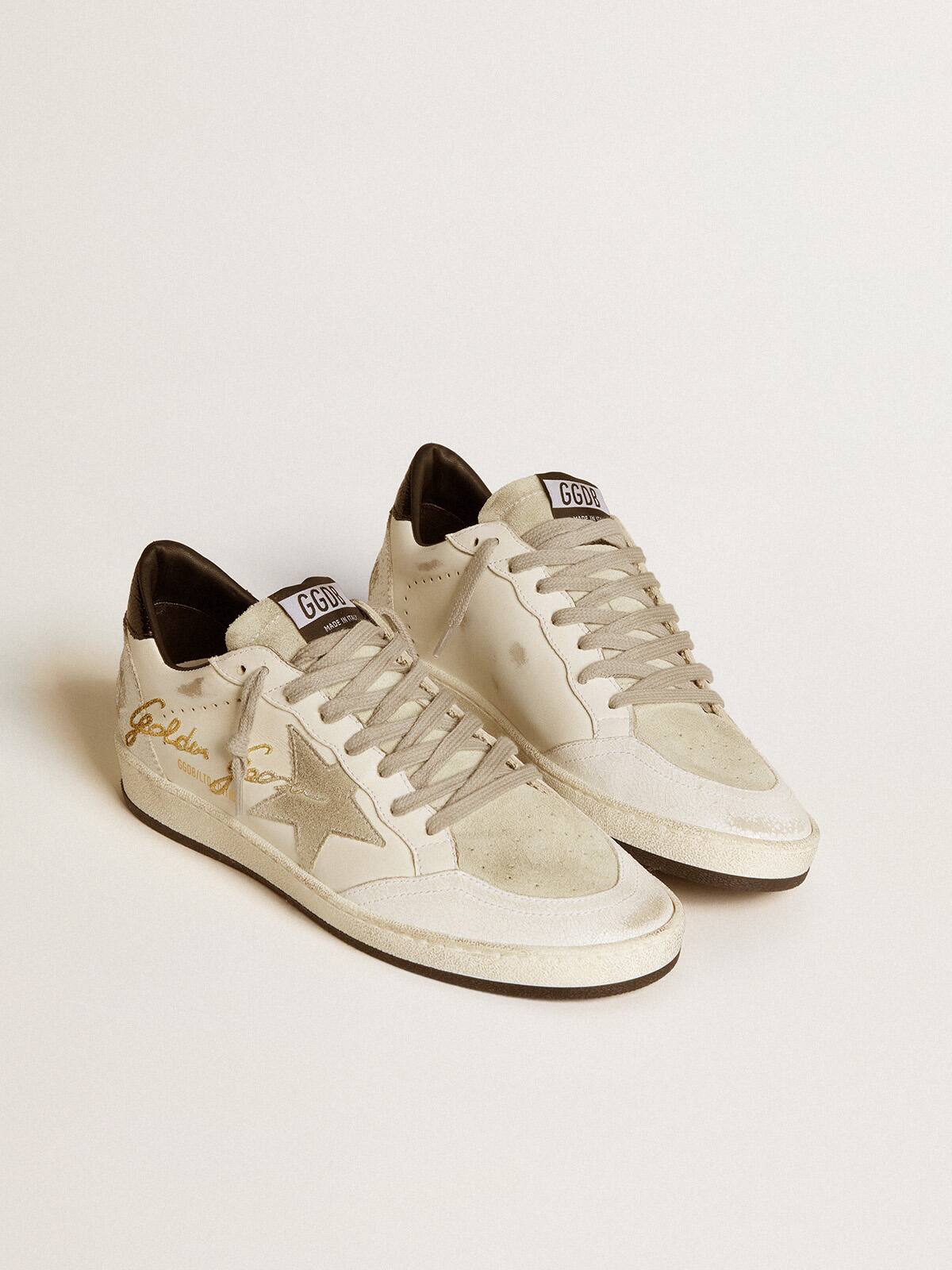 Women’s Ball Star LTD with suede star and textured leather heel tab