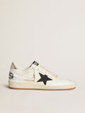 Ball Star in nappa with glitter star and metallic nappa heel tab
