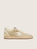 Women's Ball Star LTD in suede and shearling with white patent leather star