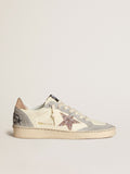 Ball Star in nappa with glitter star and metallic heel tab